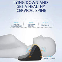 Load image into Gallery viewer, REARAND Neck Traction Devices for Home use, Cervical Spine Massage for Relase Stress,Cervical Massage Pillow, Support Neck and Shoulder Pain Relief Support, Touch Muscle Points,Neck Relief Hammock