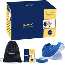 Load image into Gallery viewer, REARAND Cervical Pillow Neck and Shoulder Pain Relief Massage Traction Device Relaxer Support Neck Relief Device Neck and Shoulder Relaxer(Gift Pack)