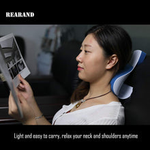 Load image into Gallery viewer, REARAND Neck and Shoulder Relaxer Neck Pain Relief and Support Shoulder Relaxer Massage Traction Pillow Chiropractic Pillow for Pain Relief Management and Cervical Spine Alignment
